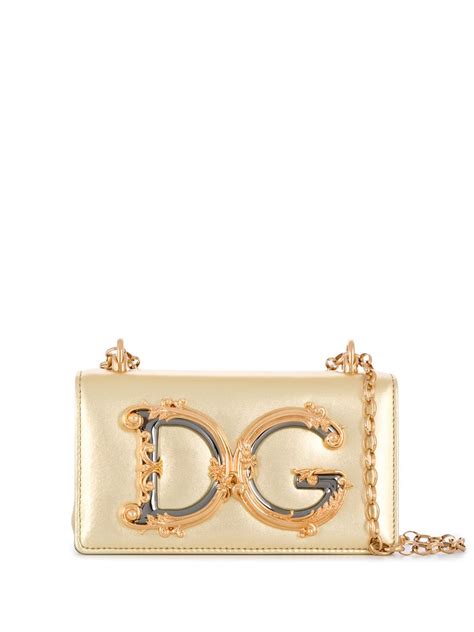 gold d&g bag